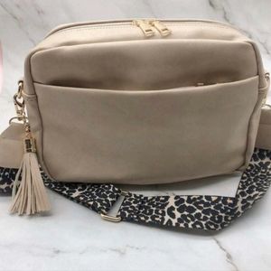Beige Chloe Crossbody